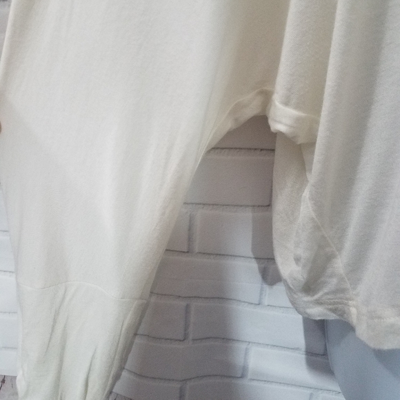 Love This Much White Batwing Rhinestone Shirt - Picture 4 of 7